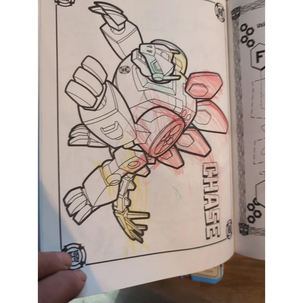 Lot Of 4 1st Grade , Preschool‎ And 2 Coloring Books. Some Writing. Brain Quest